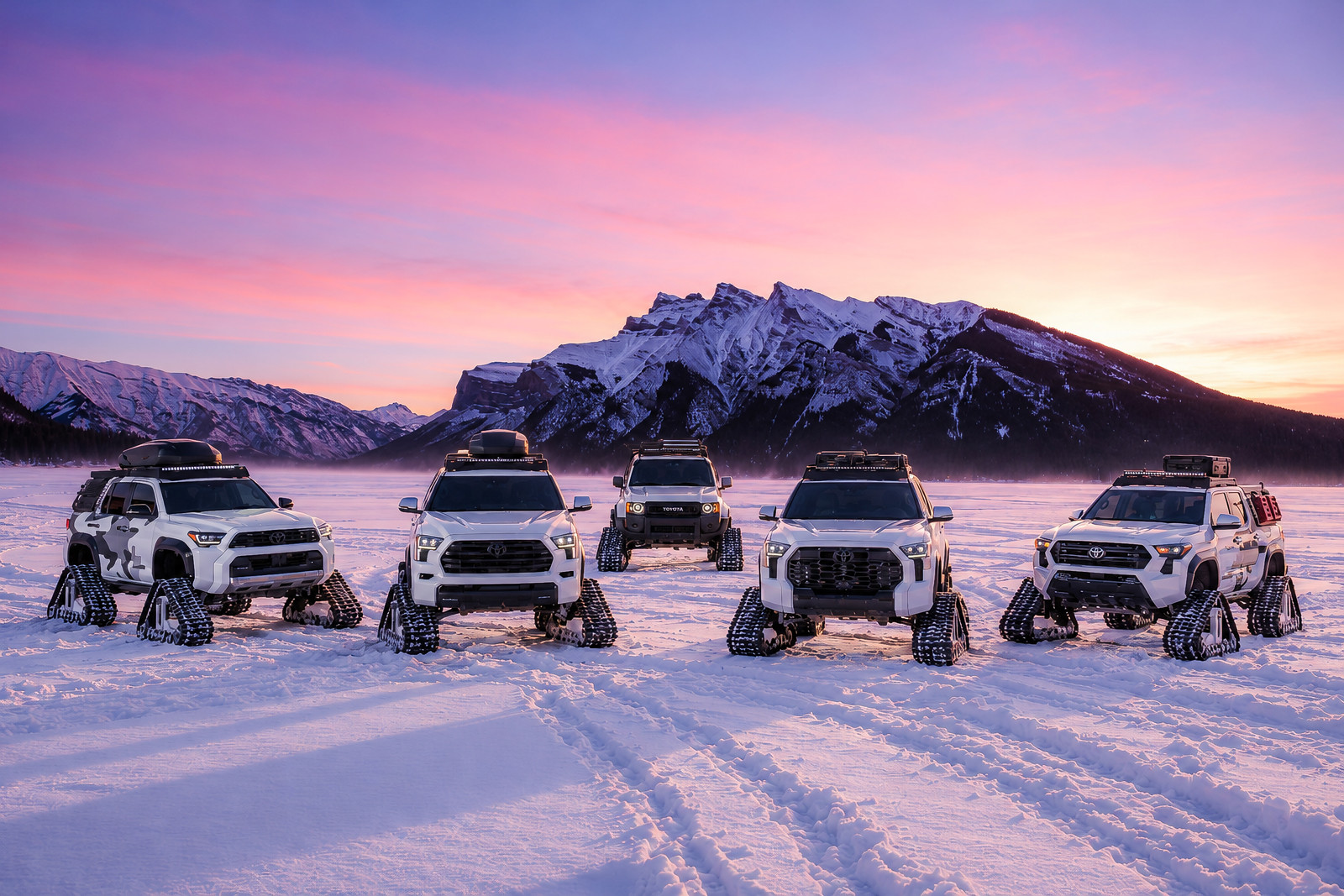 Toyota показала пять готовых к зиме концептов на базе своих нынешних моделей