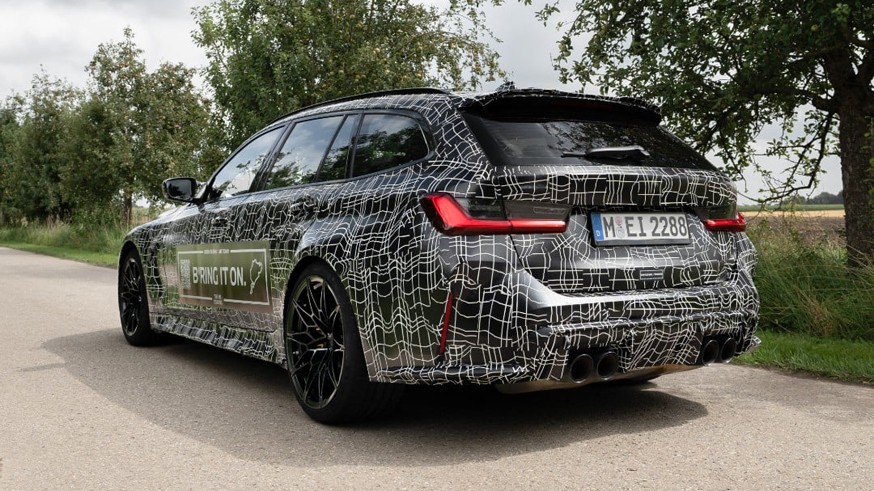 BMW занимается разработкой M3 Touring: новое фото спортивного универсала