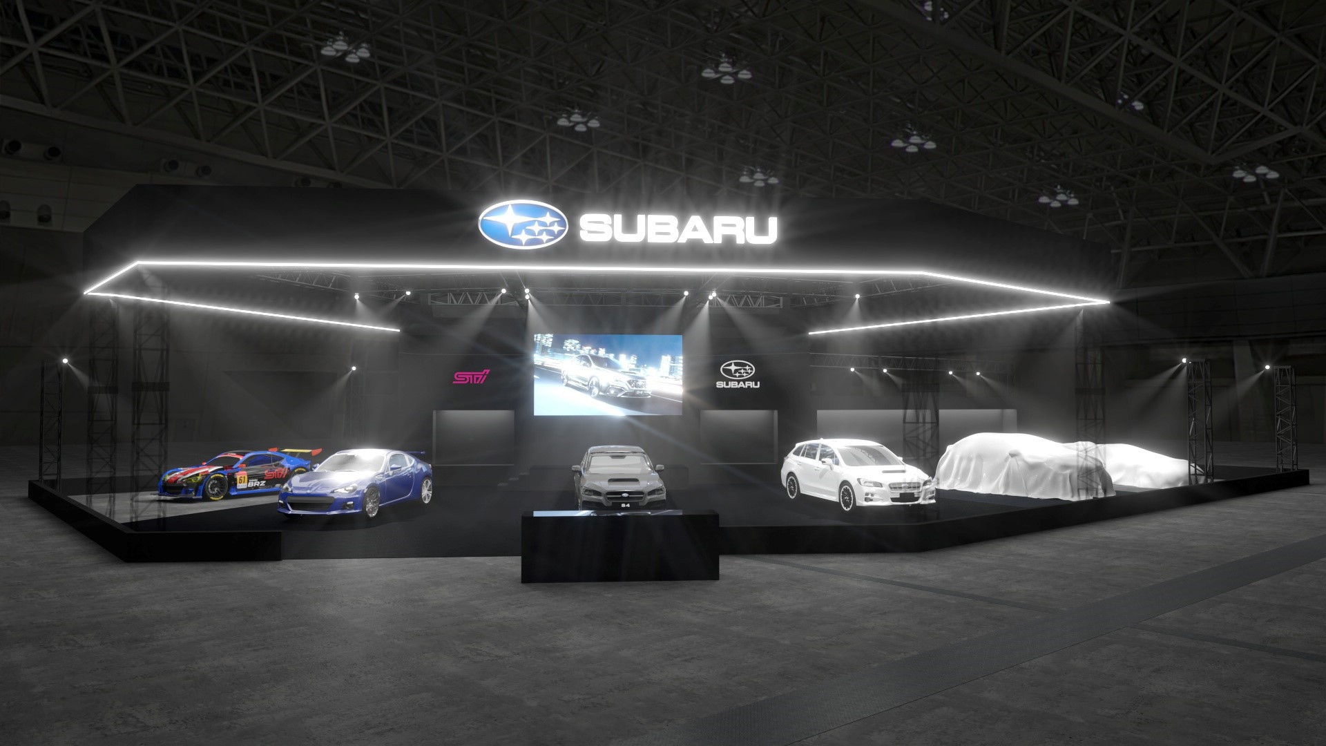Subaru STI E-RA: предвестник электрического спорткара показал «лицо»