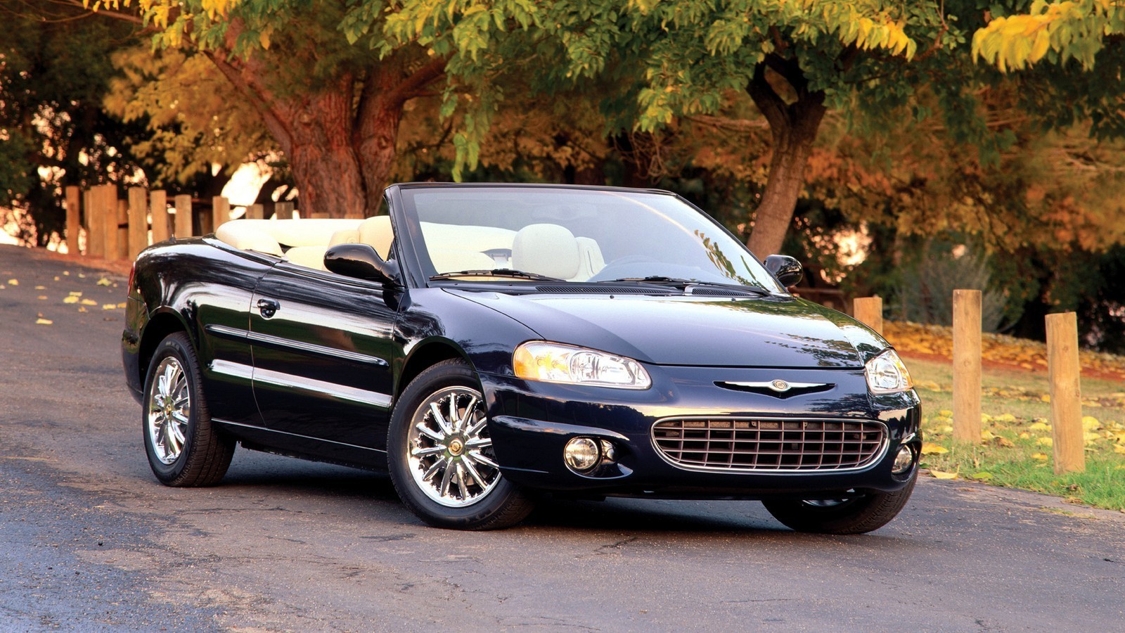 На фото: Chrysler Sebring Convertible (JR) '2000–03