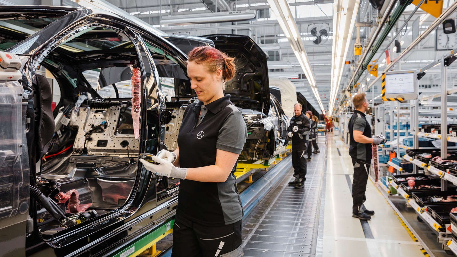 Mercedes-Benz Werk Sindelfingen produziert künftig Elektrofahrzeuge der neu...