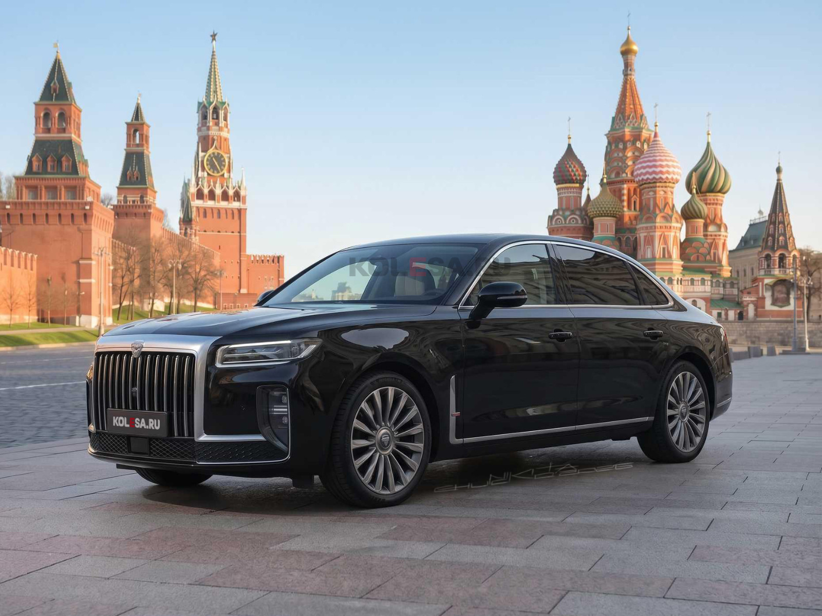 Новый российский седан Senat 900: первые изображения
