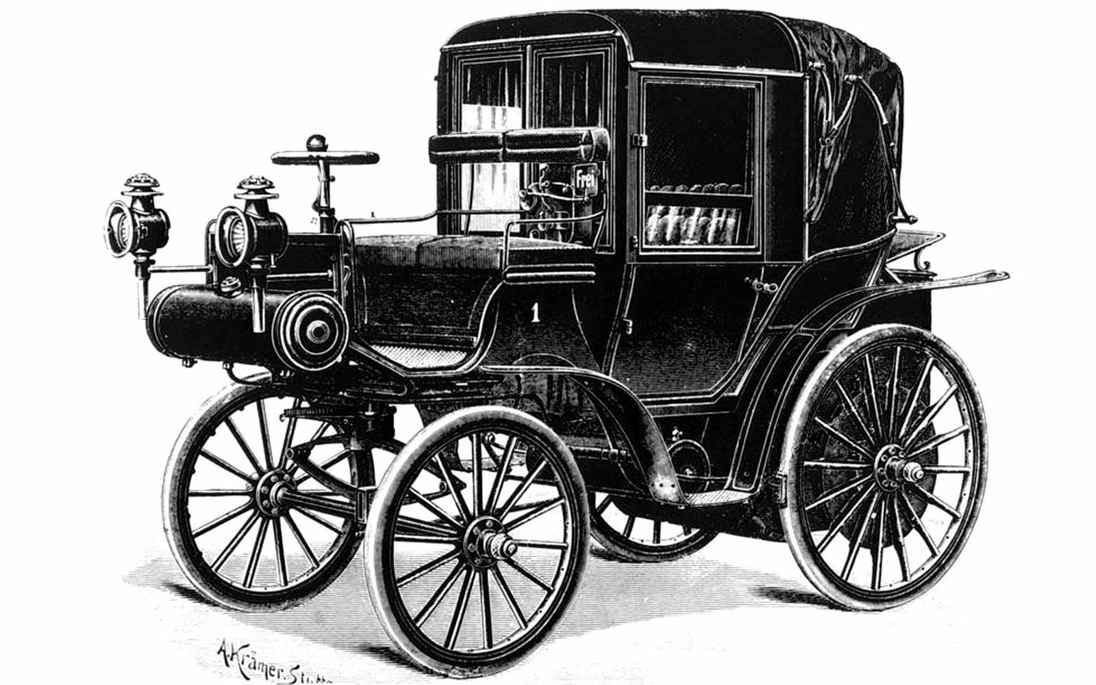 Даймлер автомобиль 1895