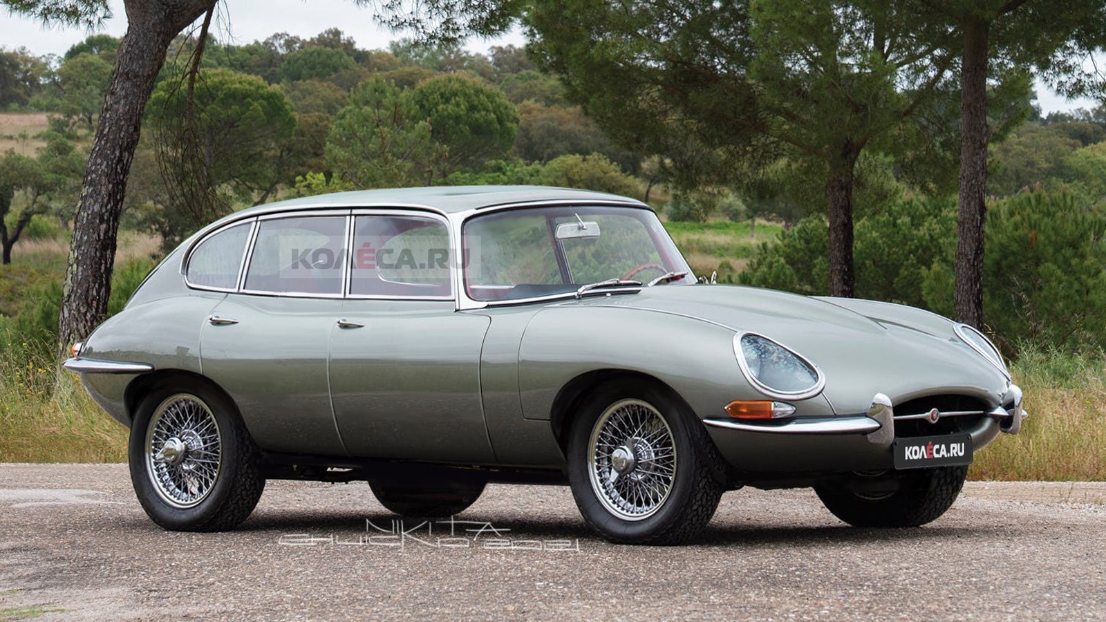 Кроссовер Jaguar F-Pace 60-х годов: каким он мог быть