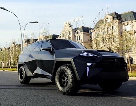 Внедорожник "неправильной" формы покажут в Пекине