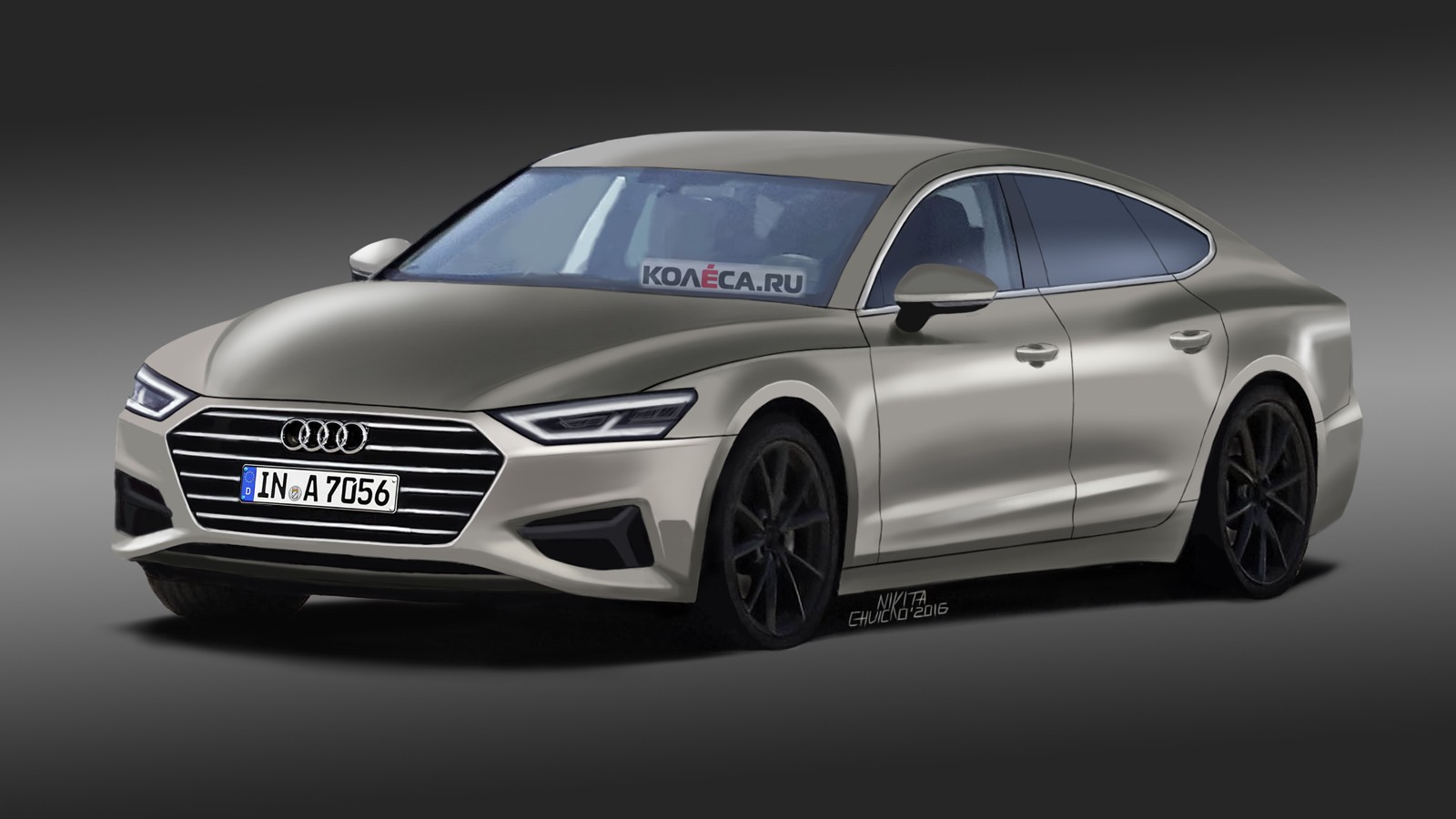 Audi A7 Sportback front