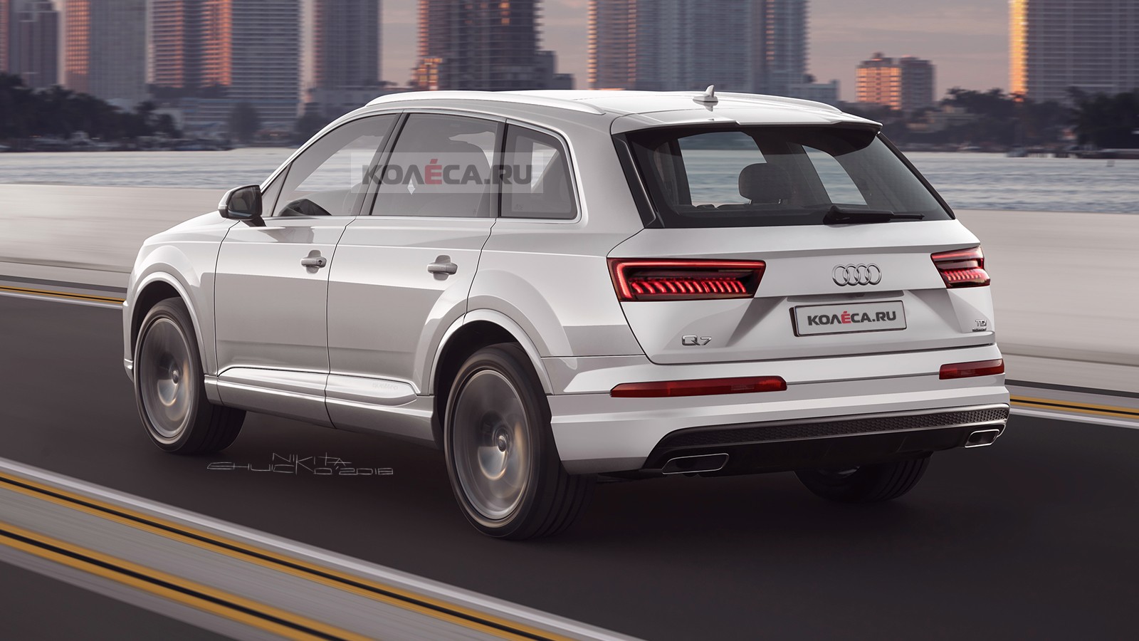 Audi q7 размер колес