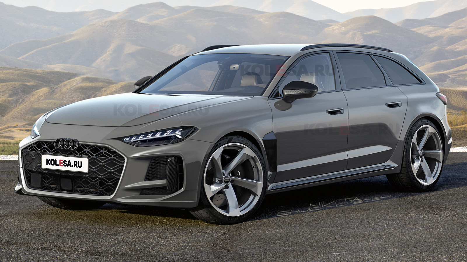 Новый Audi RS5 Avant 2025 КОЛЕСА.ру автомобильный журнал