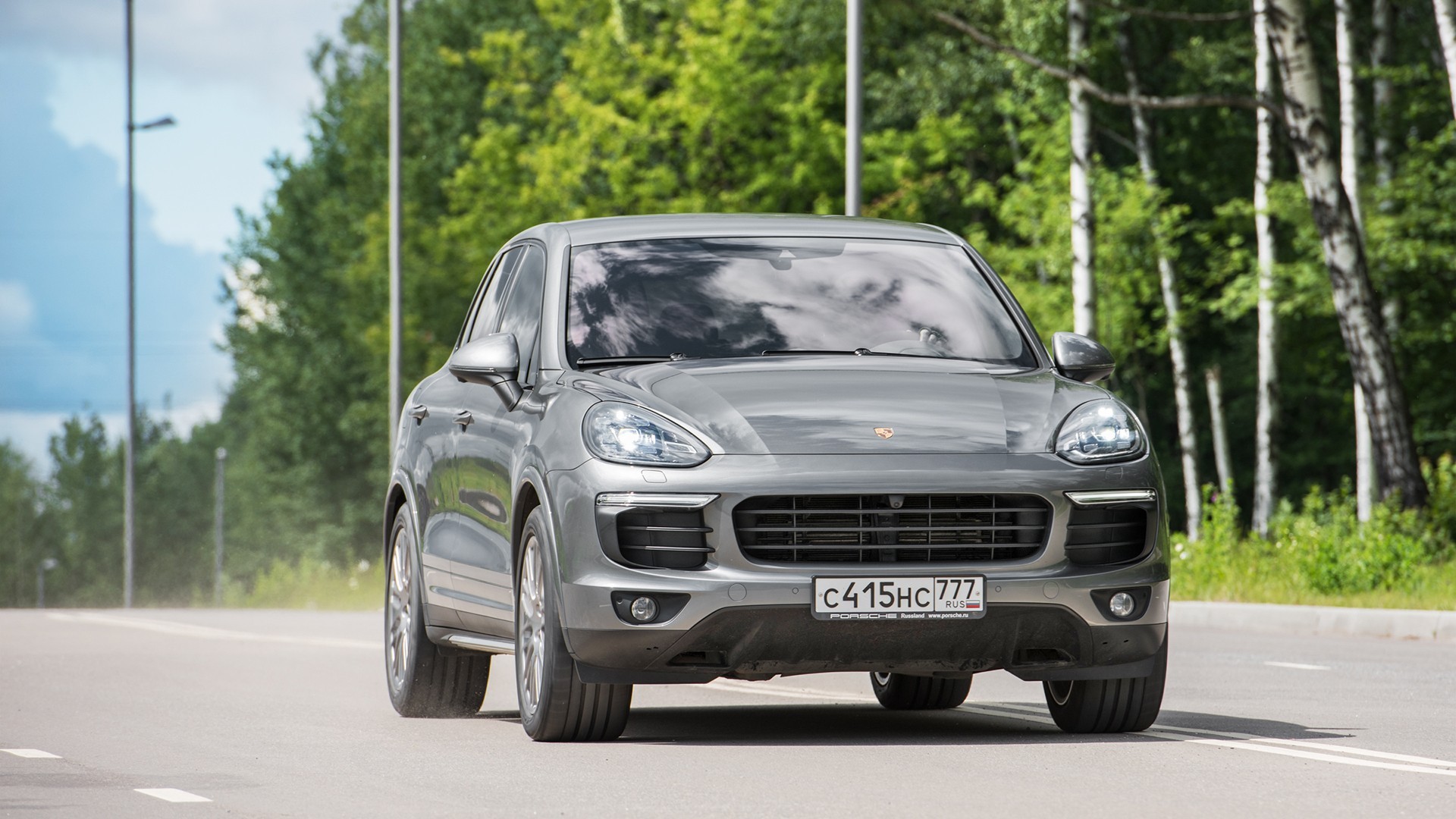 Porsche cayenne колеса