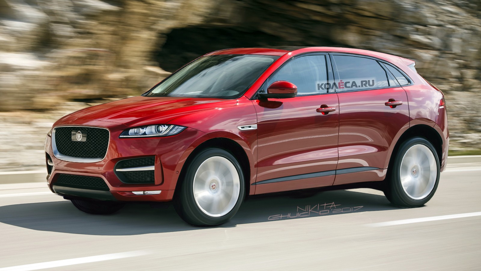 Jaguar E-Pace front