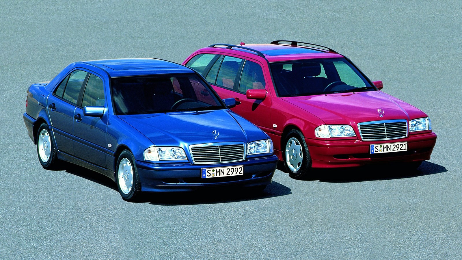 На фото: Mercedes-Benz C-Klasse (202) '1993–2000