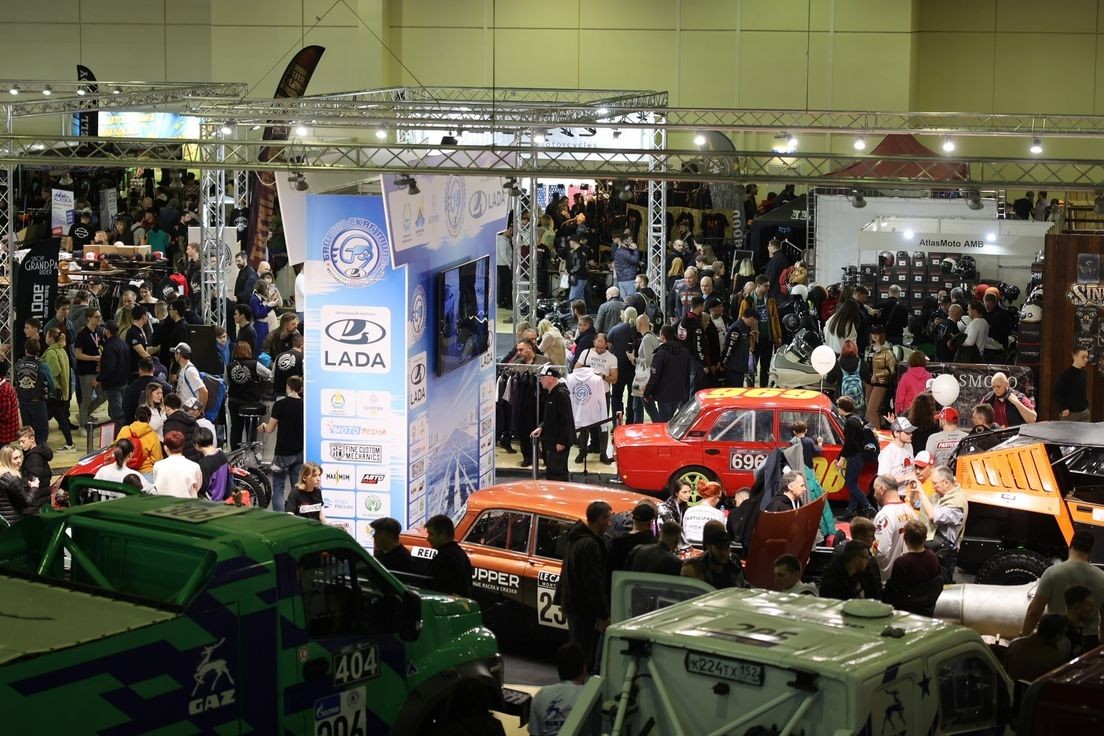 Российский мир гонок на выставке Motorsport Expo