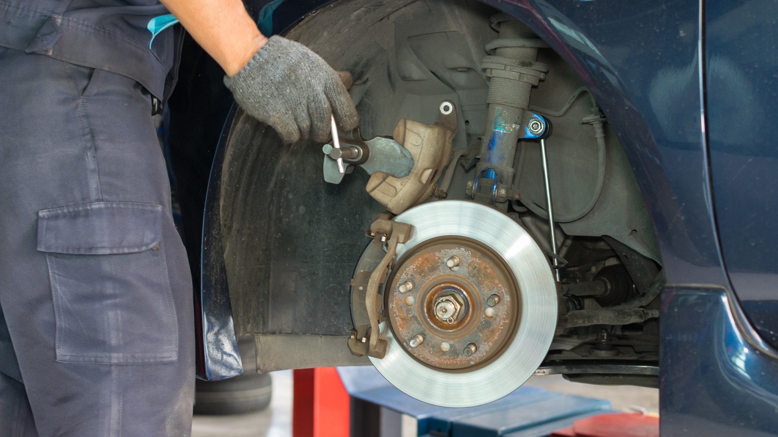 Checking car brake system