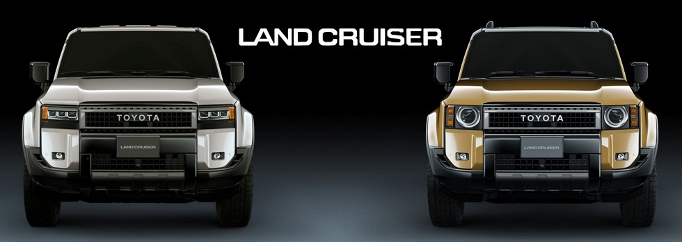 Новый Toyota Land Cruiser Prado: два варианта дизайна и широкая моторная гамма