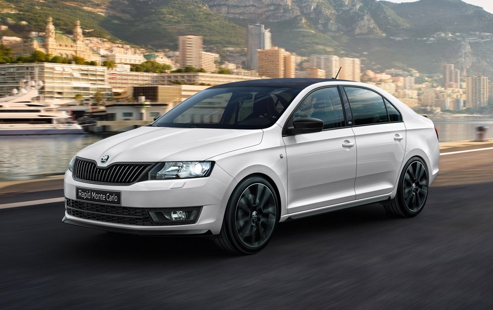 На фото: Skoda Rapid Monte Carlo