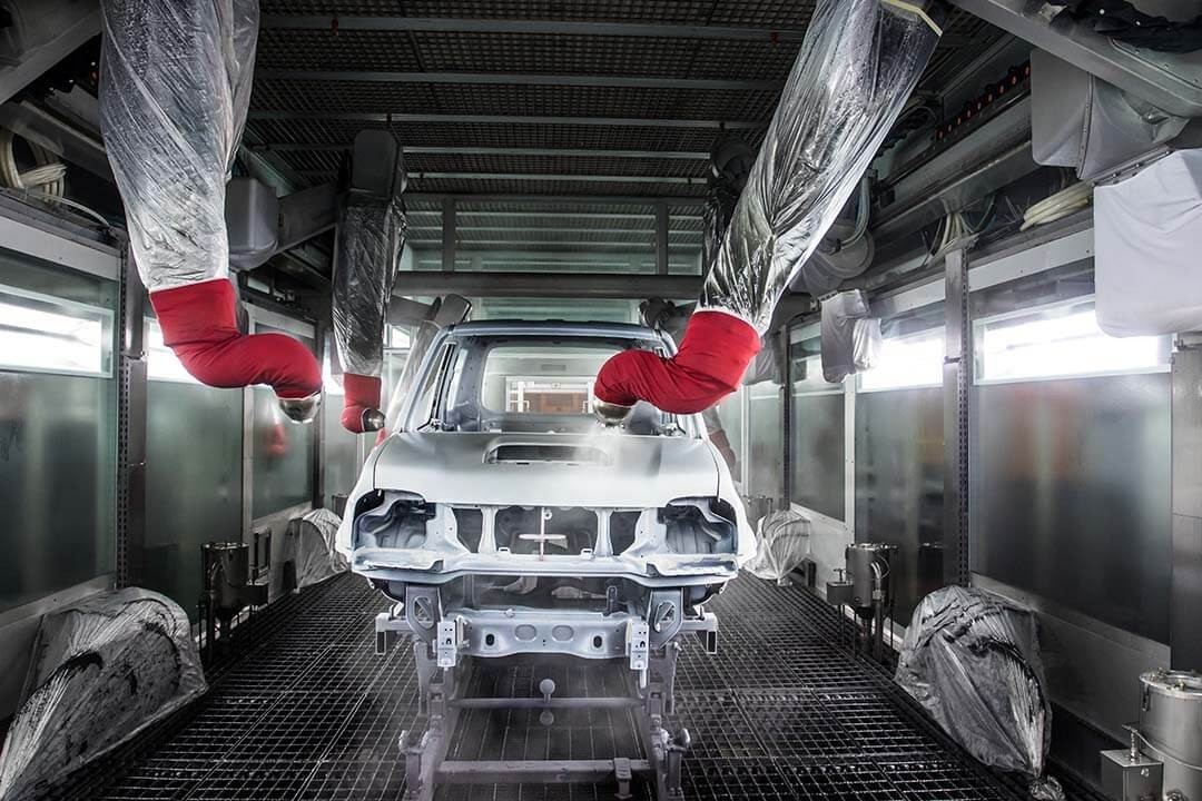 Производство Suzuki Jimny на бразильском заводе HPE Automotores