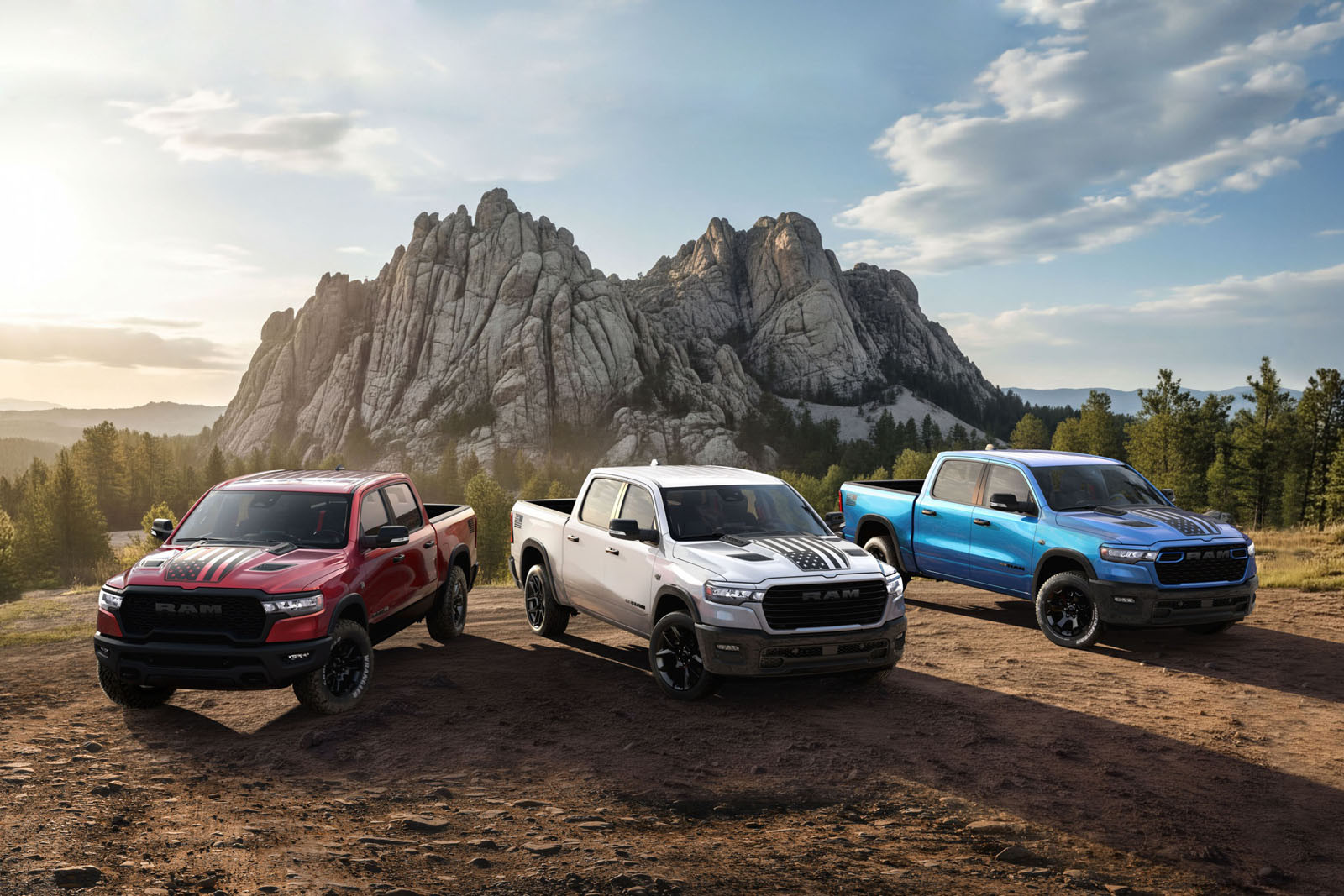 Большой пикап Ram 1500 обзавёлся особенными юбилейными версиями