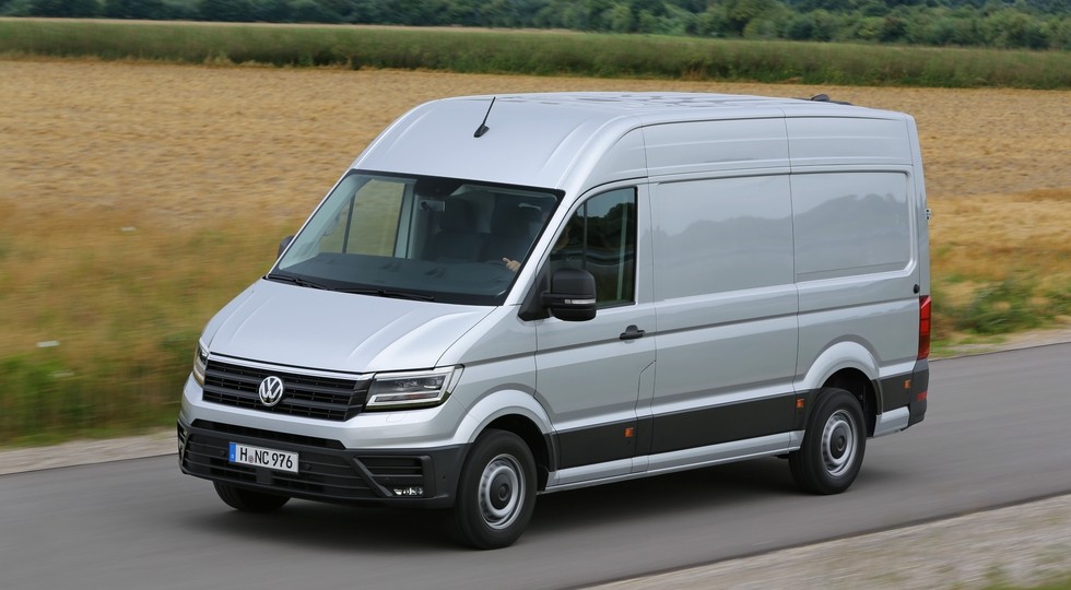 На фото: Volkswagen Crafter нового поколения