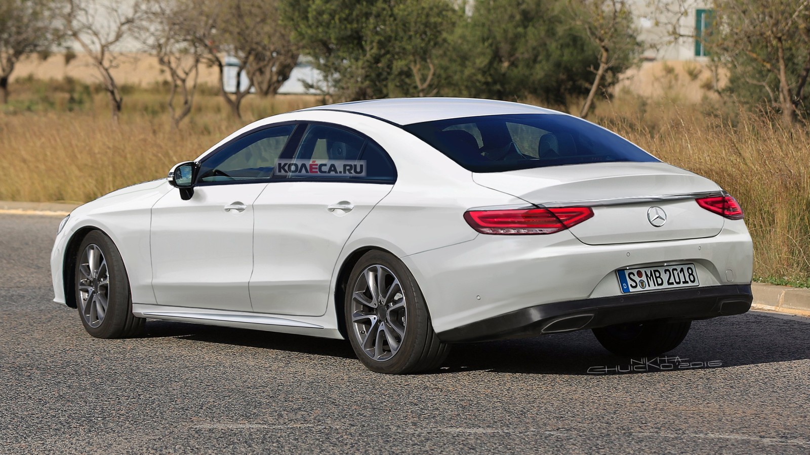 Mercedes CLS rear