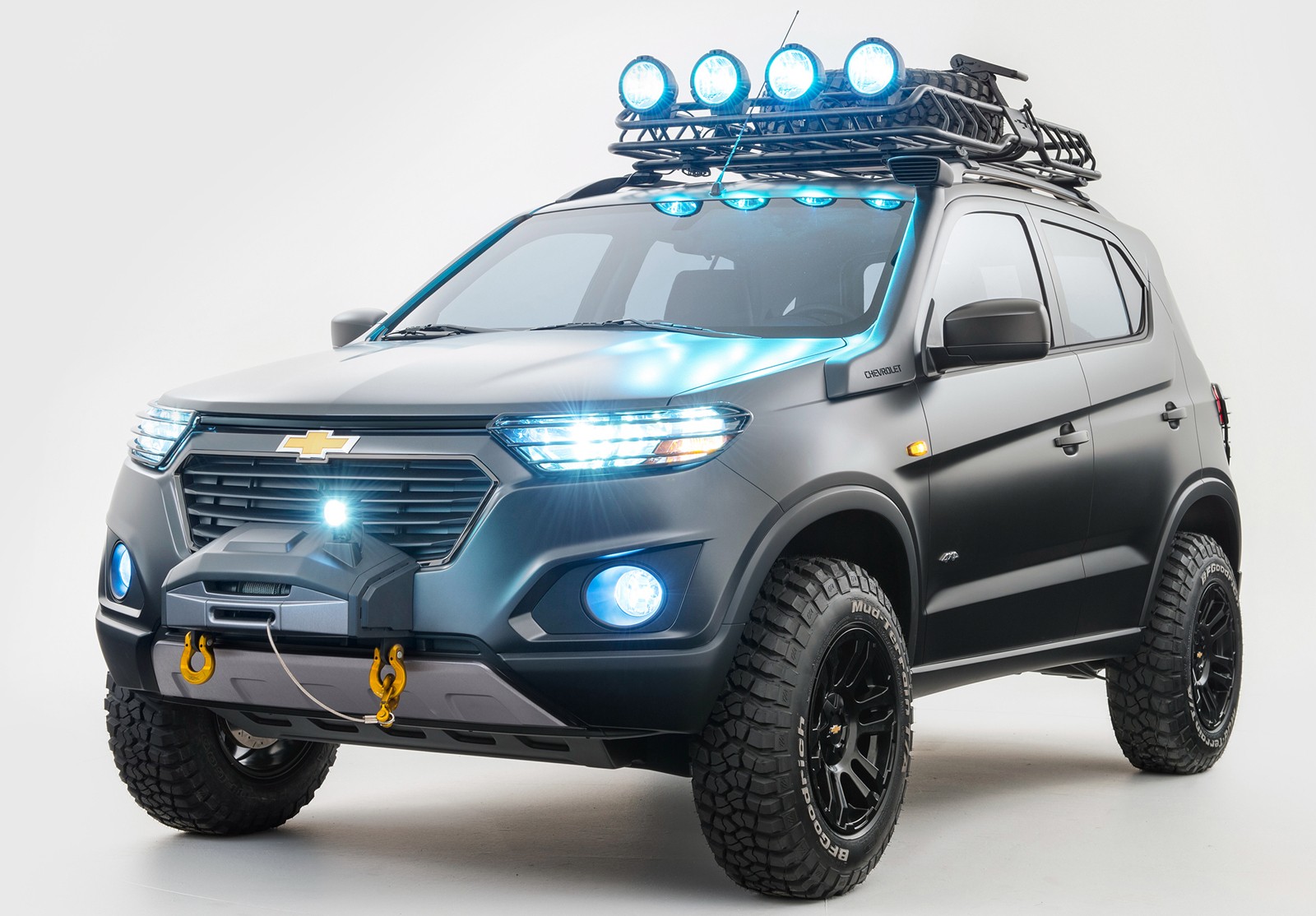 Chevrolet niva цвета кузова