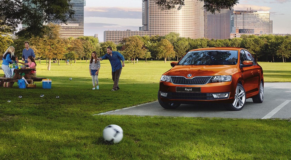 Больше эмоций - SKODA AUTO Россия представляет новые яркие цвета для модели Rapid (2)