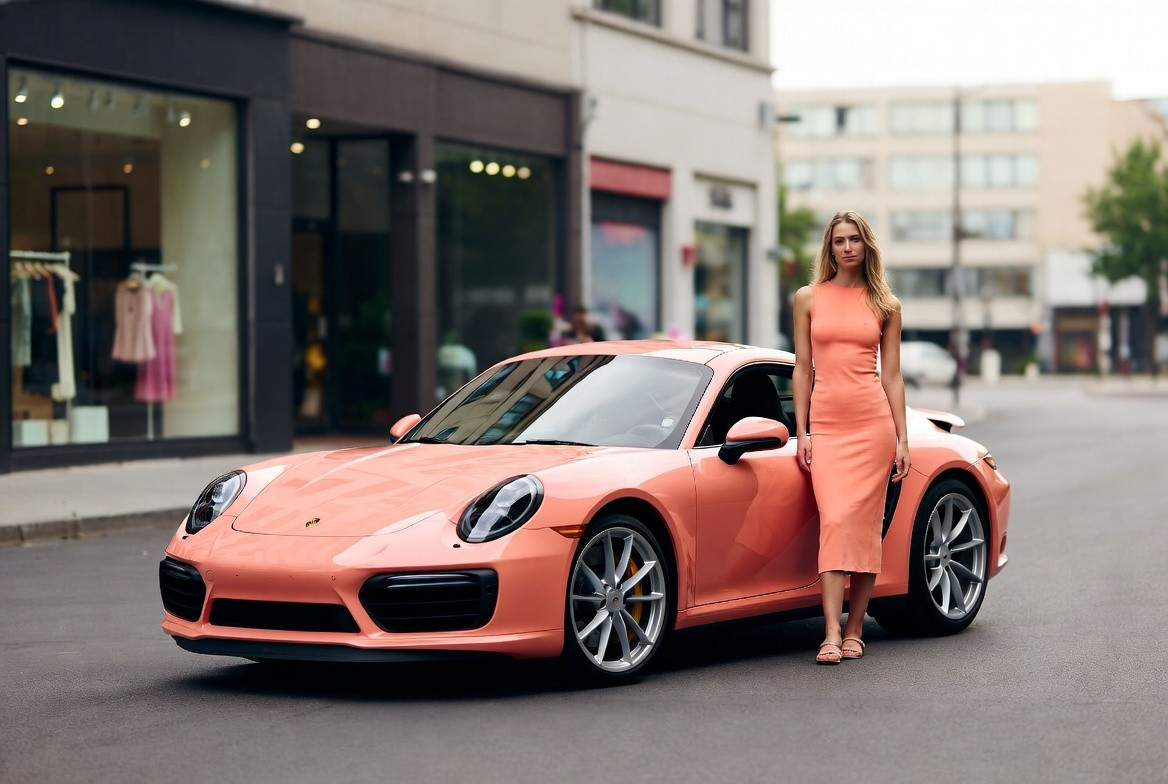 Porsche патентует систему смены цвета кузова в тон любого предмета на вас или вокруг вас