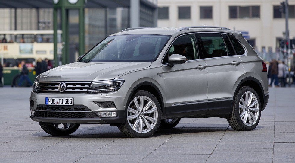 На фото: Volkswagen Tiguan нового поколения