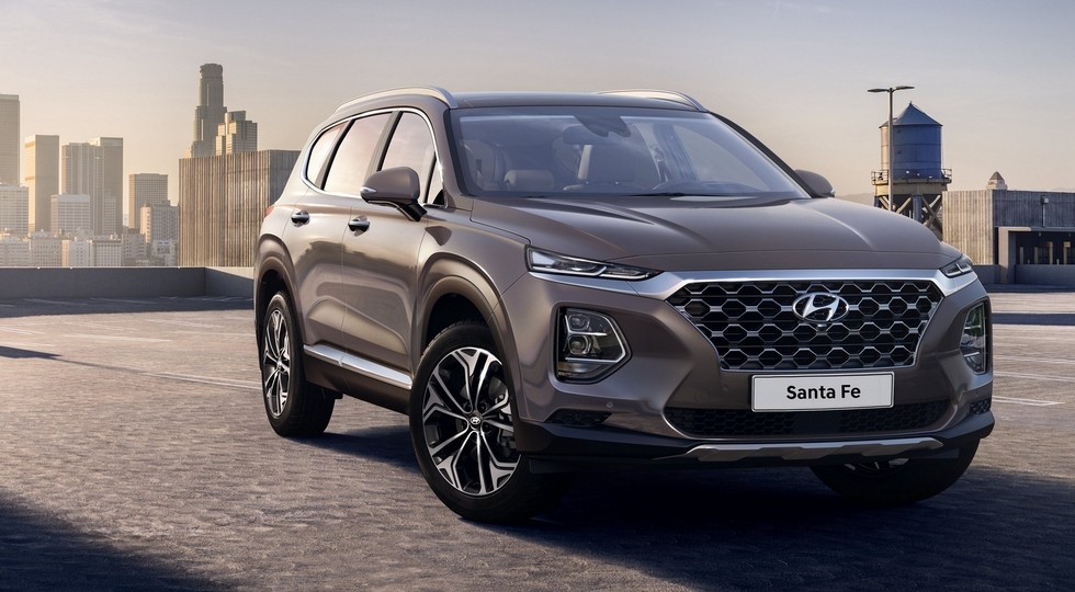 Официальное фото нового Hyundai Santa Fe