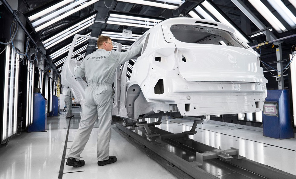 Производство Volkswagen Tiguan