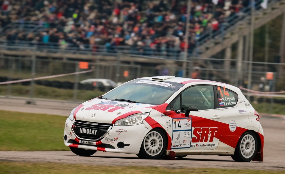 Москвич Николай Грязин и челябинец Ярослав Фёдоров – вице-Чемпионы Латвии по ралли!