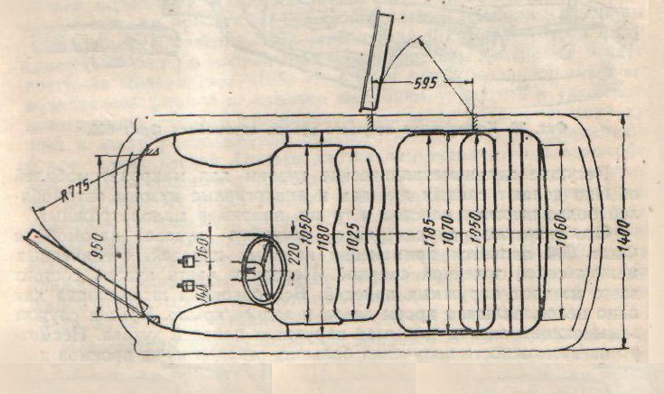 Чертеж заз 965