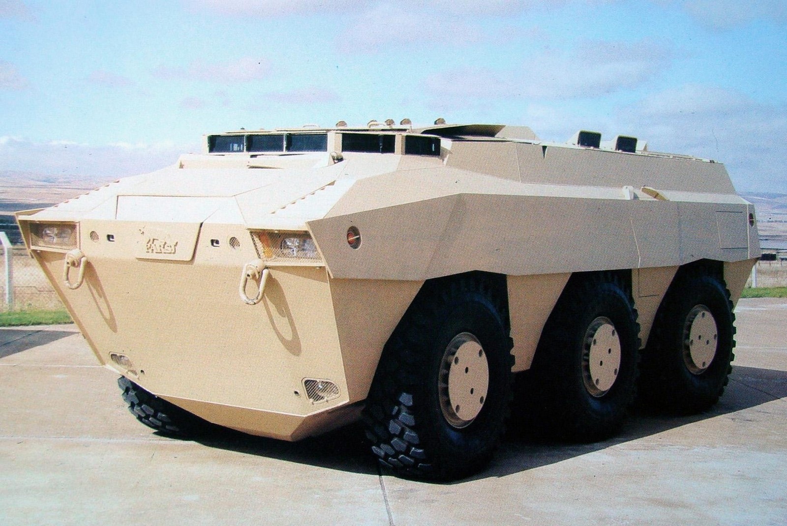 Трехосный модуль Pars 6х6 с двигателями мощностью 500–600 л.с.