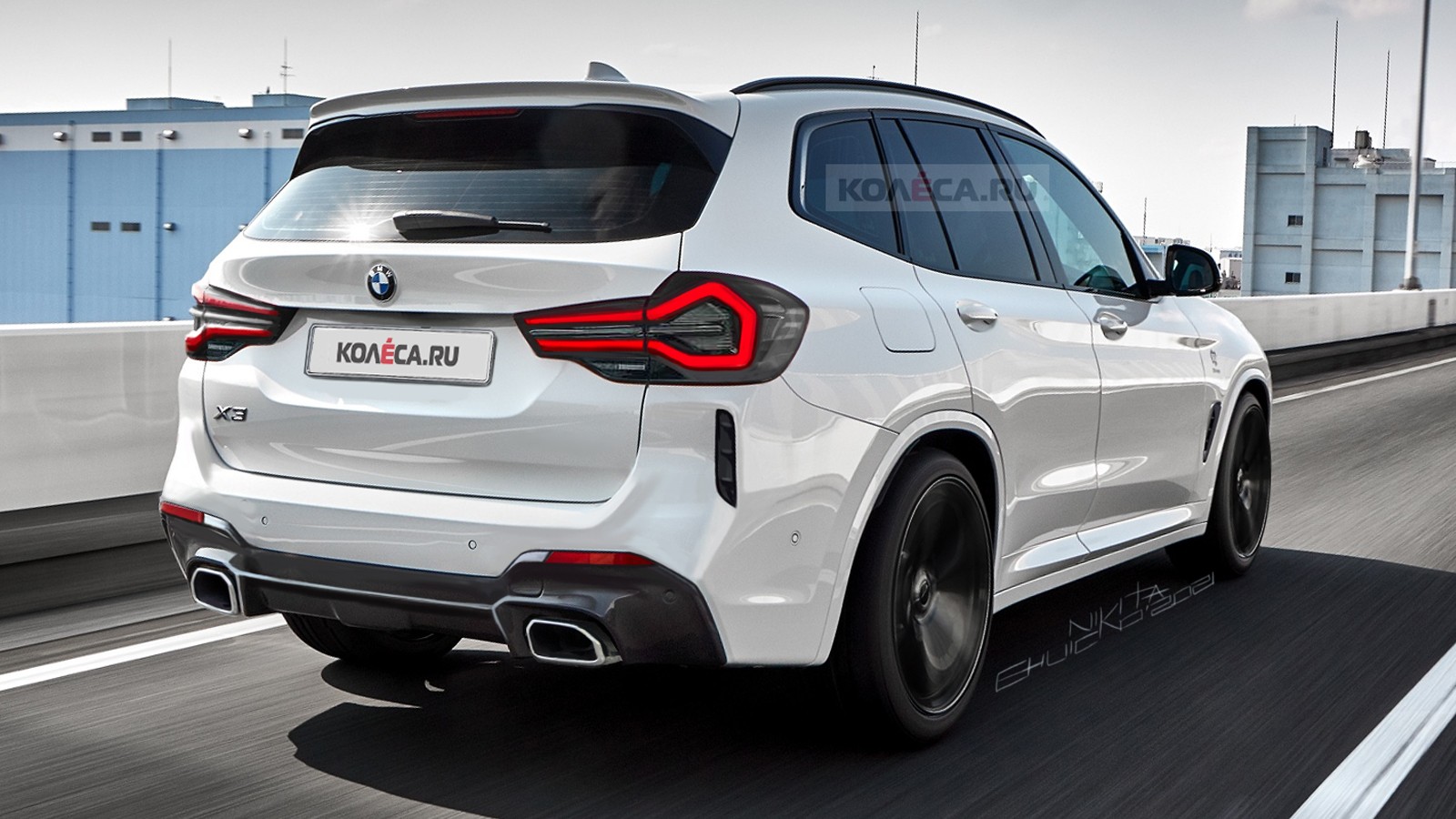 Рестайлинг BMW X3 (G01): новые изображения