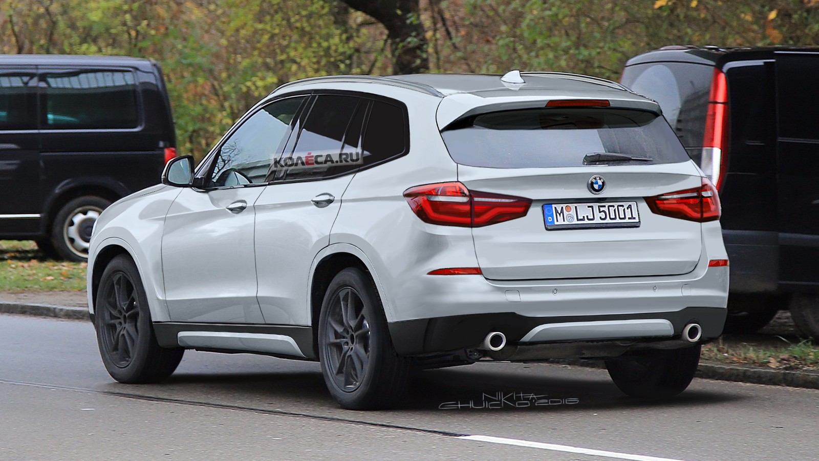 BMW X3 rear