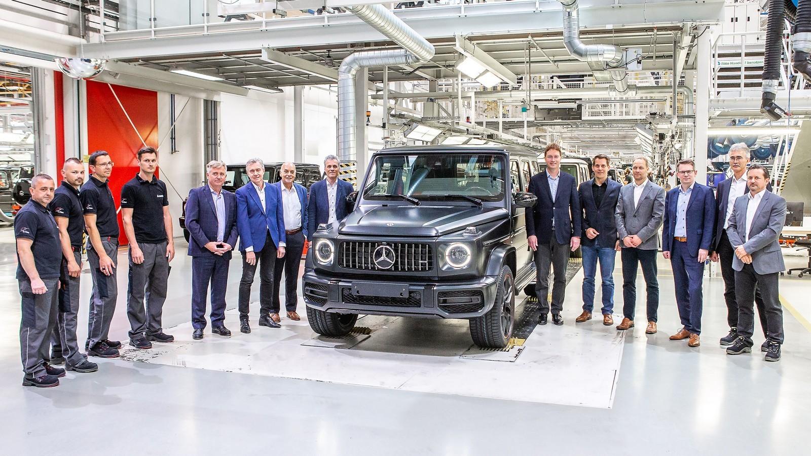 Produktionsstart der neuen Mercedes-Benz G-Klasse in Graz