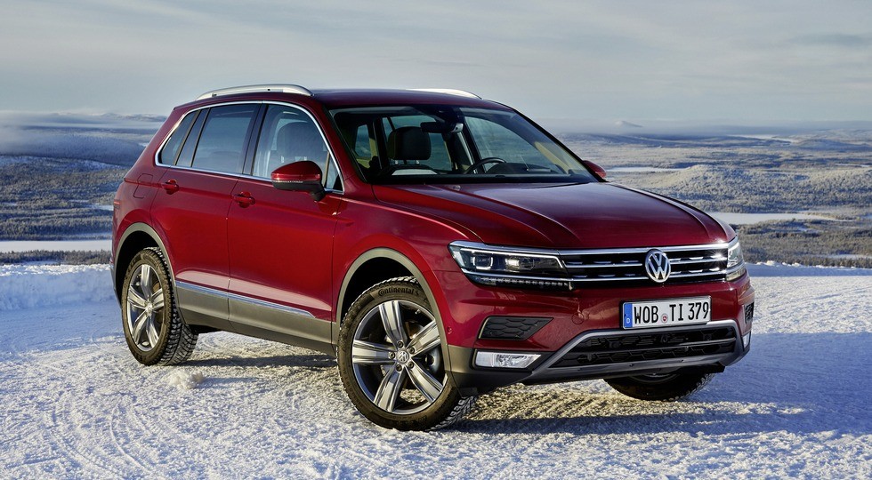 На фото: Volkswagen Tiguan нового поколения