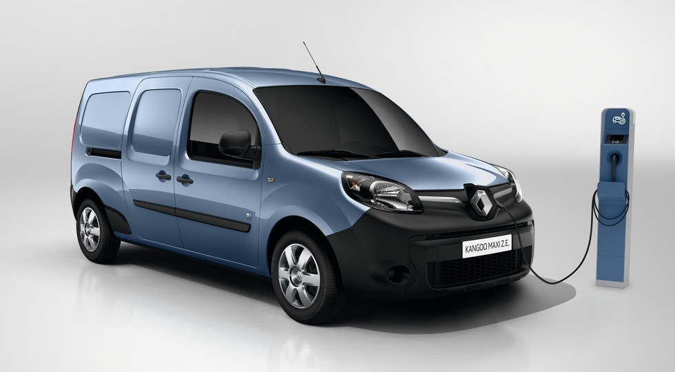 На фото: Renault Kangoo Z.E.