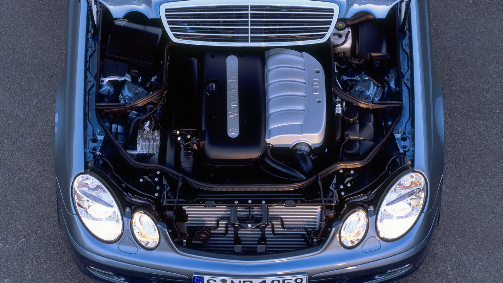 Mercedes benz w211 моторы