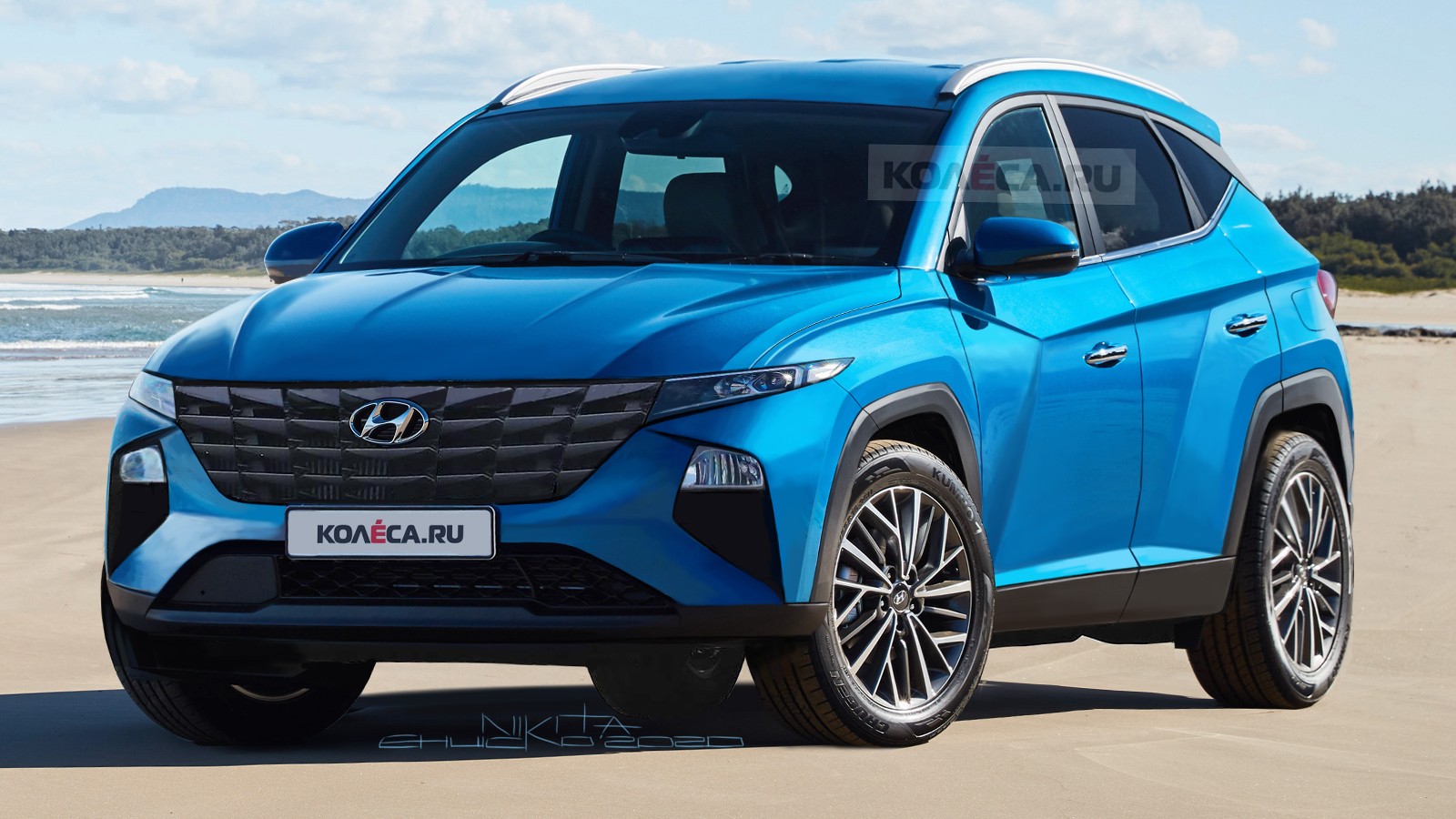 Hyundai Tucson следующего поколения: новые изображения