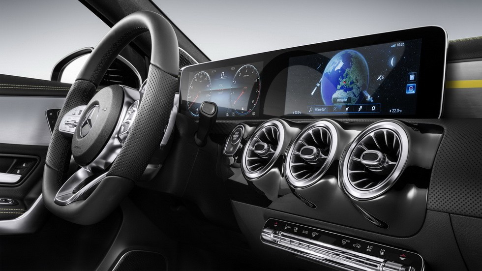 MBUX на Mercedes-Benz A-Class