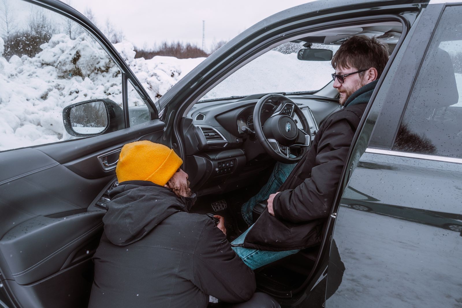 Джентльмен в лесу: зимний тест-драйв Subaru Forester SK | Курский  автомобильный портал NewAuto46.ru