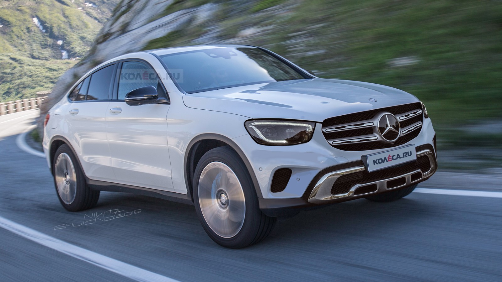 Mercedes-Benz GLC Coupe front1