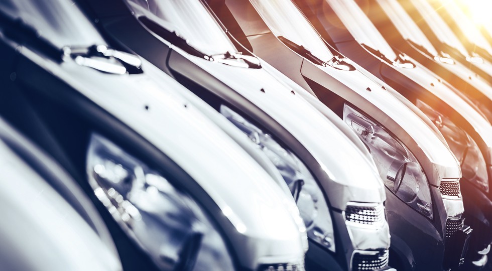 New Cars Industry Concept
