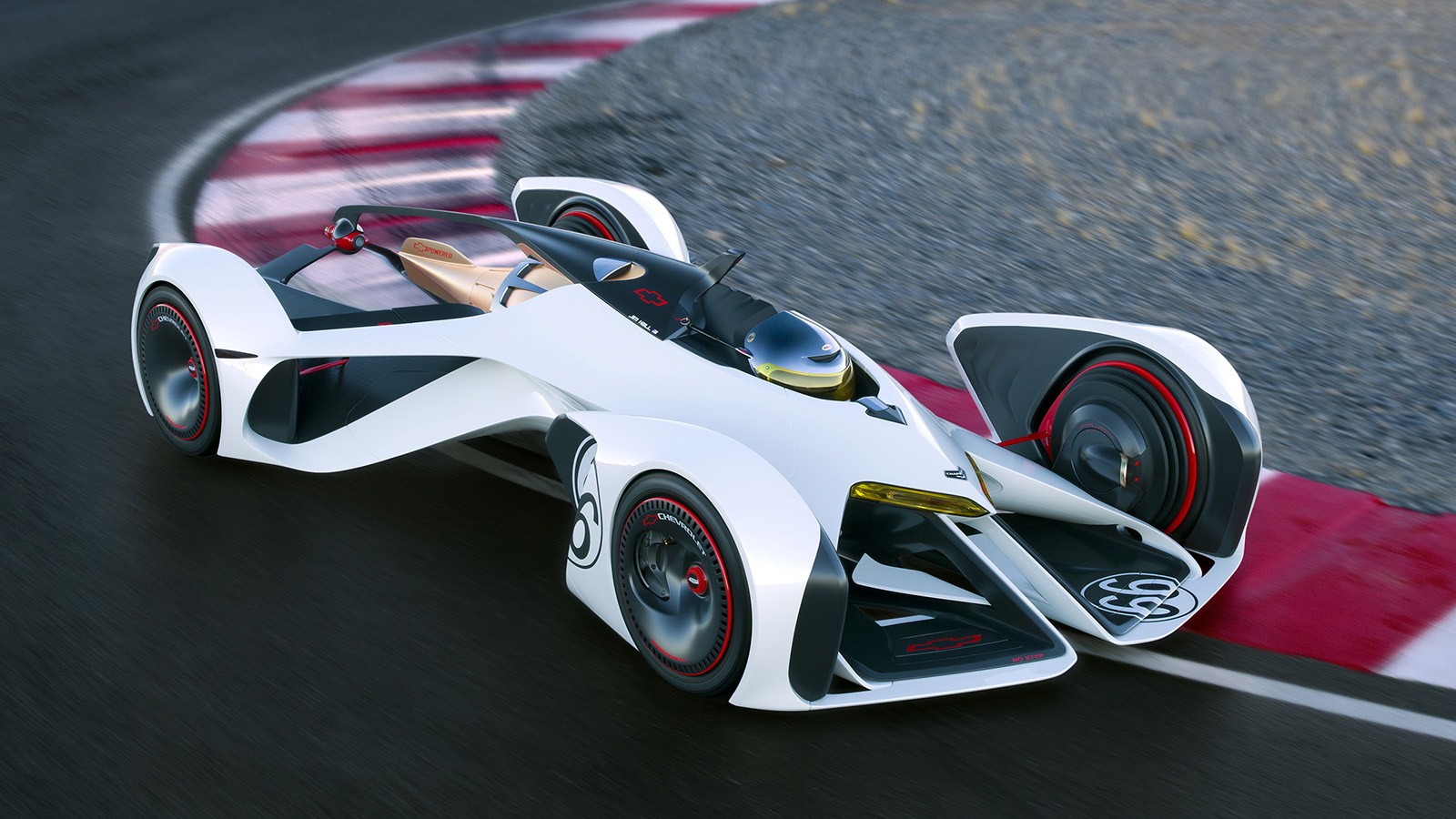 Возможно, что новый концепт Renault будет похож по способу посадки на Chevrolet Chaparral 2X Vision Gran Turismo