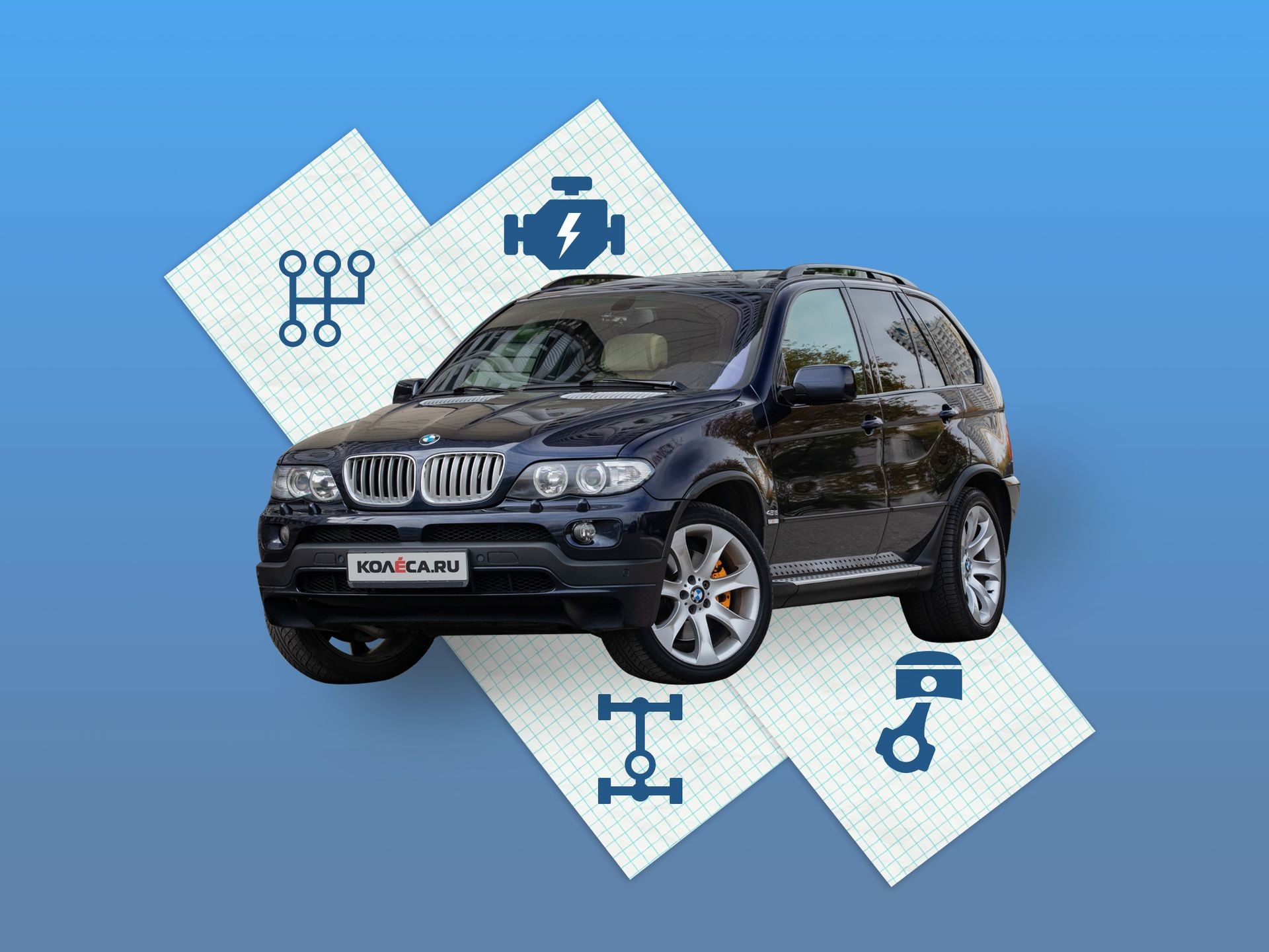 BMW X5 I с пробегом: дорогущая пневмоподвеска, простые тормоза и сюрпризы горячих моторов