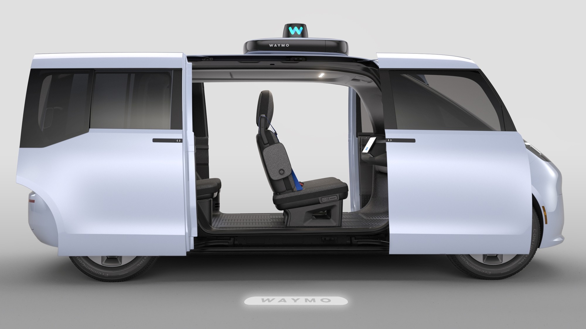 Такси без таксиста: Geely и Google совместно разработали беспилотный компактвэн