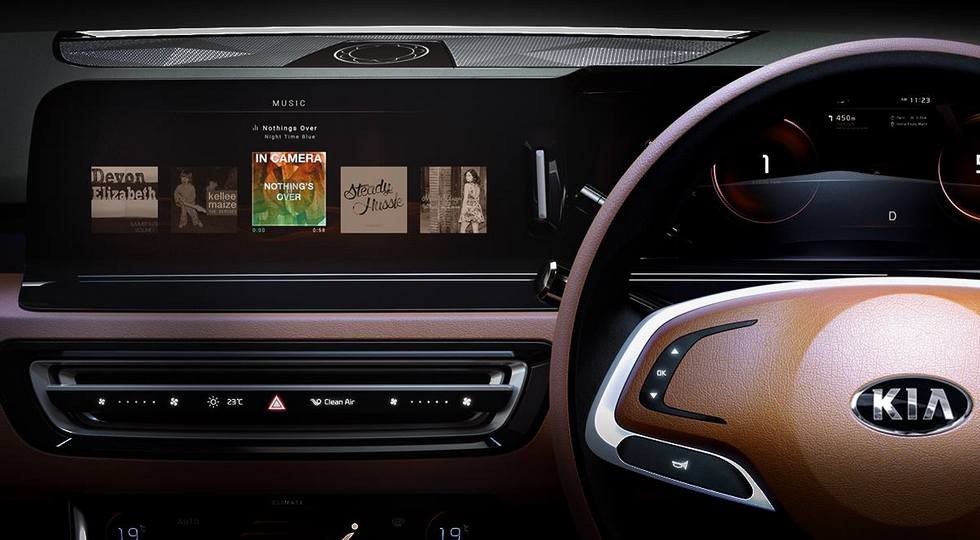 На фото: концепт Kia SP