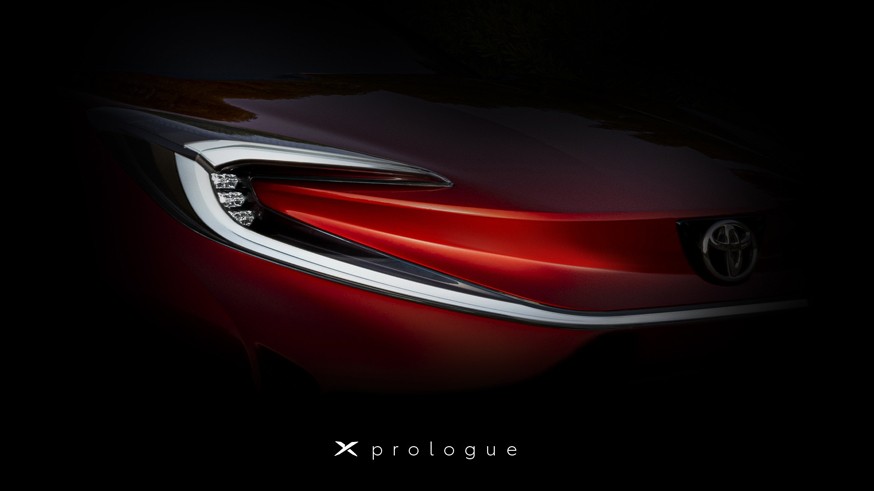 Toyota дразнит тизером концепта X prologue, который является анонсом для нового семейства