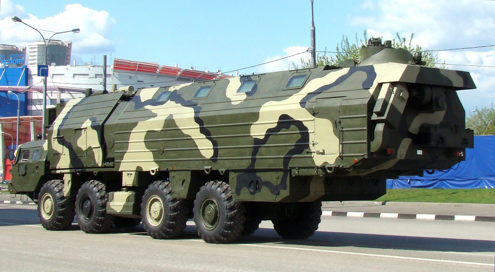 Комплексная автономная машина боевого дежурства 15В148 на автомобиле МАЗ-543М (фото автора)