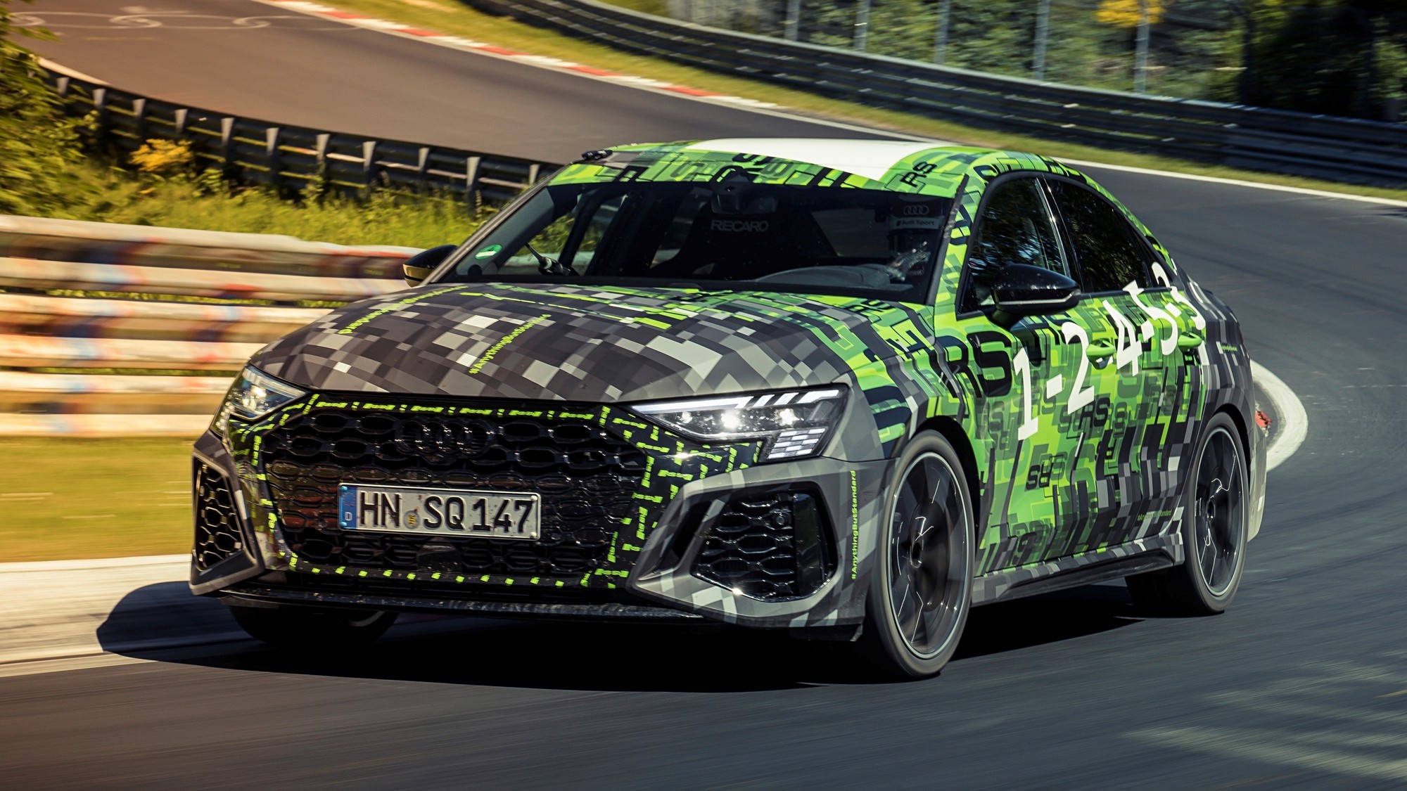 Это было несложно: новый Audi RS 3 установил рекорд Нюрбургринга в компакт-классе